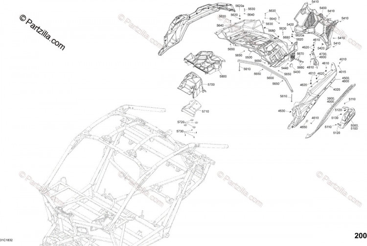 715006590 LUGGAGE RACK KIT / LUGGAGE RACK KIT