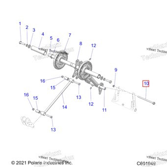 7519200 Винт шестигранный фланцевый M8 X1 25 X150 8.8 ZOD