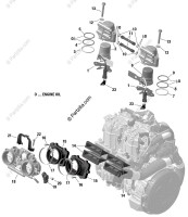 420840096 Болт форсунки SCREW-HEX.M8 X 60 Болт M8 X 60