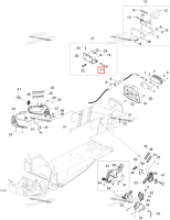 Cheville штифт Ski-Doo Expedition TUV V800 4-TEC (2009) (M41031)