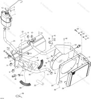 605253694 BOYAU          *HOSE (Joining radiator)  Шланг