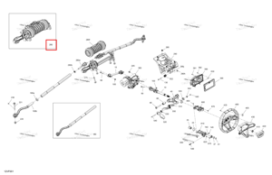 Багажник и шестерня ведущая Steering b Can-Am 709403262