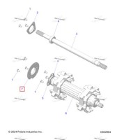5260212 FLANGETTE 52 мм сиденье 72 мм