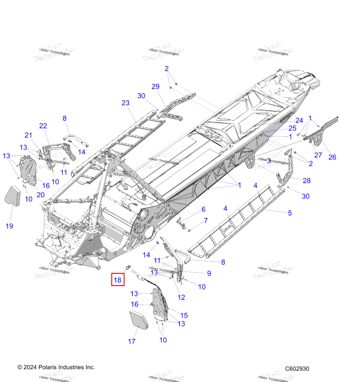 7082428 Клипса EDGE 1 3 мм THICKNESS