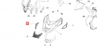 517306981 Сетка Ski-Doo 517304855 