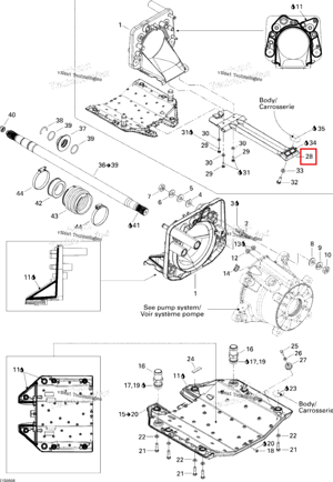 Насос GRATE чёрный Sea-Doo 271001459 (Снято с производства)