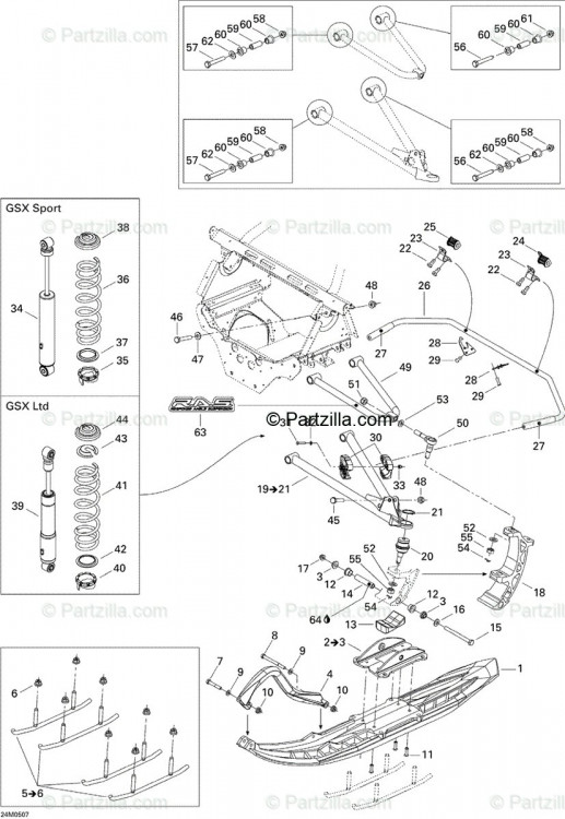 250000216 CONE SCREW M10 X 75  Болт M10 X 75