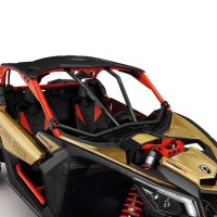 715002889 Передняя панель вторжения, черный Can-Am Maverick X3