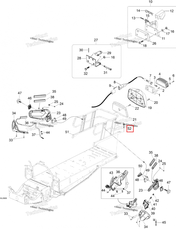 Винт Ski-Doo Expedition TUV V800 4-TEC (2009) (M40316)