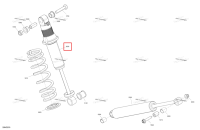 Центральный амортизатор 36 Ski-Doo Summit 850 E-TEC Turbo R X (2024) (503196321)