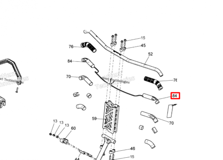 506152798 Элемент подогрева рук BRP Ski-Doo 506152606 506152665 