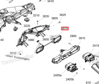 517308773 Уплотнение рамки фар Ski-Doo