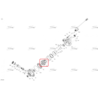 705402789 Дифференциал переднего редуктора для квадроциклов Can-Am 705402789