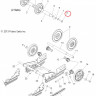 7517435 Болт задней подвески для снегоходов Polaris WIDETRAK LX 7517435