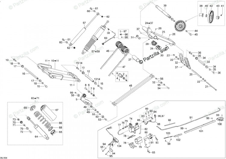 205082544 SCREW-SOCKET HD.DIN.912 Болт M8 X 25