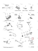 4014811 GPS ANTENNA RECIEVER снежный обратный W / GPS