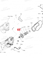 352666-16 VENOM Звезда 51 Зубьев Для Ski Doo 504152971 504153227
