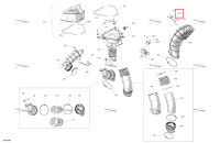 Задний воздуховод опора Can-Am Maverick MAX Turbo RR XRS Smart Shock (2024) (707003352)