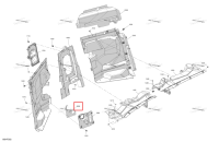 Корпус панель дефлектор Can-Am Maverick Turbo RR XRS (2026) (707901329)