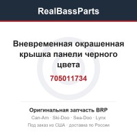 705011734 Вневременная окрашенная крышка панели черного цвета