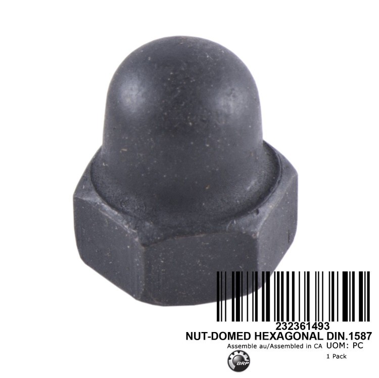 232361493 NUT-DOMED HEXAGONAL DIN.1587  Гайка M6