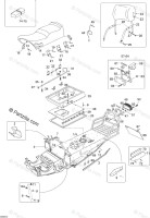 605350840 Левая подставка для ног
