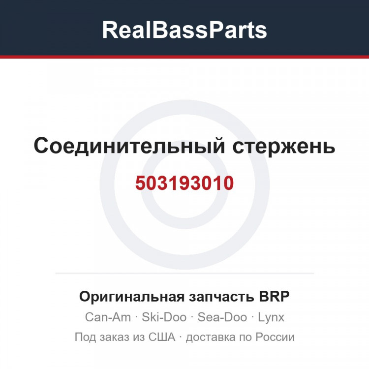 503193010 Соединительный стержень