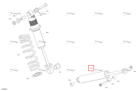 Задний амортизатор Ski-Doo Summit 850 E-TEC Turbo R X (2024) (503196298)