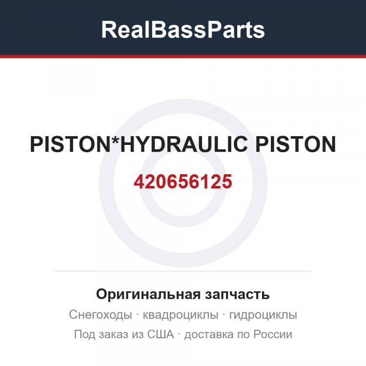 420656125 PISTON*HYDRAULIC PISTON