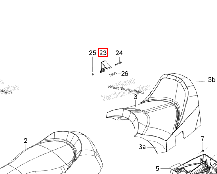 510005139 Ограничитель Ski-Doo