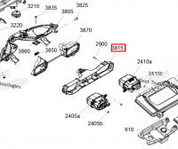 517307805 Основание фар Ski-Doo