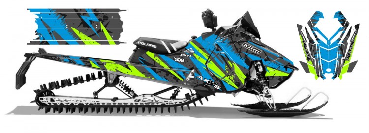 Наклейки для снегоходов Ski-Doo XM XP  Polaris RMK AXYS
