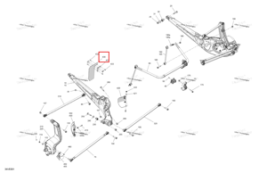 Задний дефлектор Can-Am 706006095