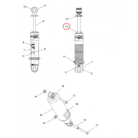 1700156 Крышка сальник амортизатора для снегоходов Polaris WIDETRAK IQ 1700156