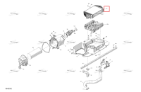 Intercooler в сборе включает 20 to 20 a Can-Am Maverick MAX Turbo RR XRS Smart Shock (2024) (707801107)