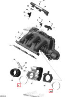 Хомут шланга 60 80 Can-Am Maverick Turbo XMR (2020) (420251831)