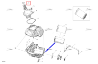 Впуск наконечник Can-Am Outlander 4x4 DPS 700 (2025) (707800910)