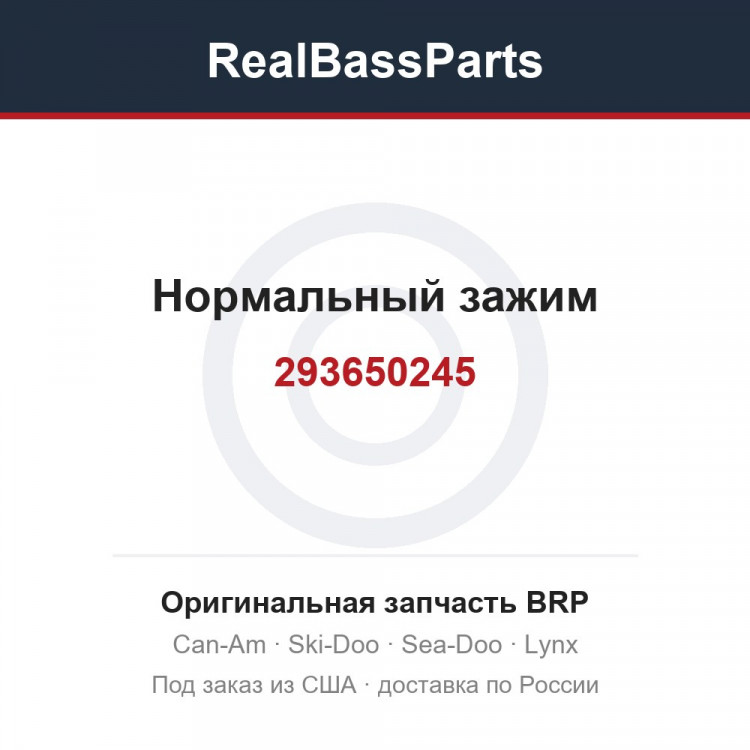 293650245 Нормальный зажим