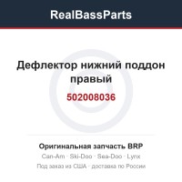 502008036 Дефлектор нижний поддон правый