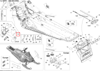 Поролон Ski-Doo Summit X 800R Power T.E.K. (2009) (520000743)