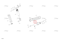 Задний Absorber амортизатор HPG Ski-Doo Summit X 850 E-TEC Turbo R (2026) (503197666)