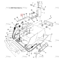 Обратный клапан Polaris Widetrak LX (2006) (7052038)