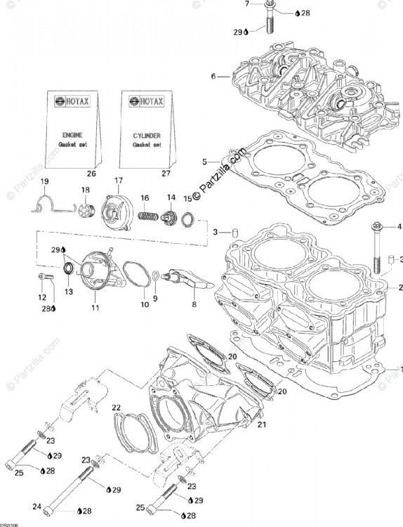 420854556 BOITIER SOUPAPE*HOUSING-RAVE Корпус Рэйв клапана