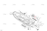 Радиатор поплавок Sea-Doo GTX 230 (2023) (292002011)