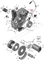 Timing приводной крышка прокладка 1603 SXHO Included дюйм прокладка комплект Sea-Doo RXP 325 X (2026) (420230066)