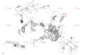 Блок опора Can-Am 707901206