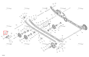 Левый Ice Scratcher Ski-Doo 503197761