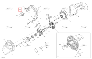 Передний опора Ski-Doo 417300639