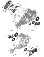 Torx винт фланцевый M8 × 65 Can-Am Commander MAX 1000R EFI XT (2024) (420441942)