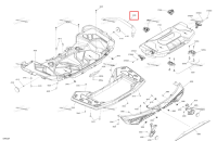 Теплозащитный экран Can-Am Outlander 4x4 XT 1000R (2025) (705018564)